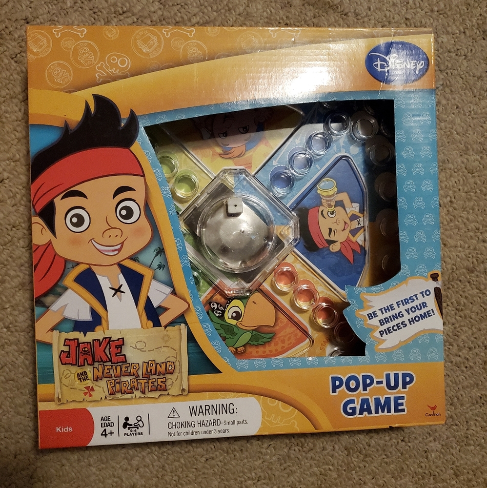 Disney- Jake and the Neverland Pirates pop-up game
